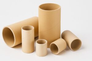 Ống giấy được dùng để quấn các cuộn vật liệu như vải, giấy, film nhựa, băng keo hoặc sợi