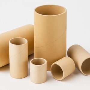 Ống giấy được dùng để quấn các cuộn vật liệu như vải, giấy, film nhựa, băng keo hoặc sợi